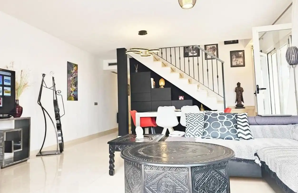 Sala de estar de Ático en venta en Las Marinas / Les Marines