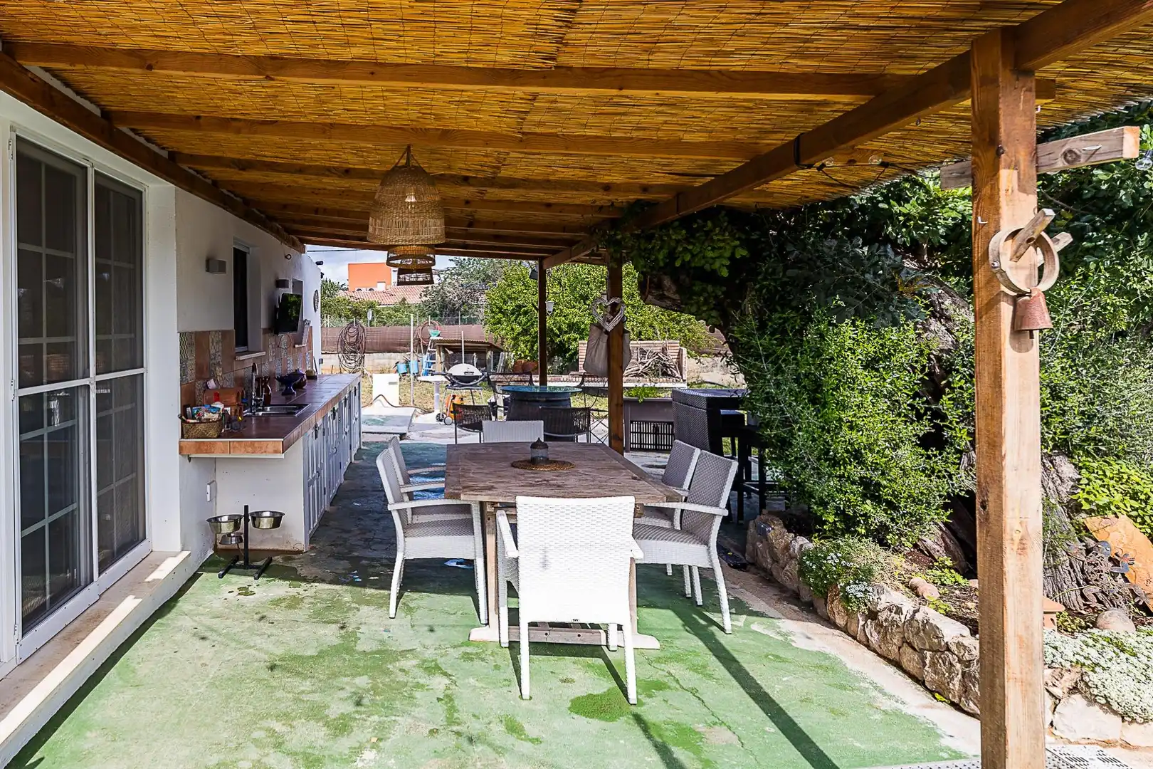 Terrassa de Casa o xalet en venda en Marratxí amb Aire condicionat, Jardí privat i Terrassa