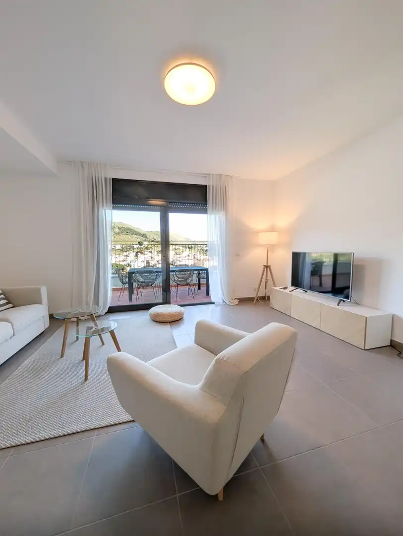 Sala de estar de Casa o chalet en venta en Colera con Aire acondicionado, Calefacción y Terraza