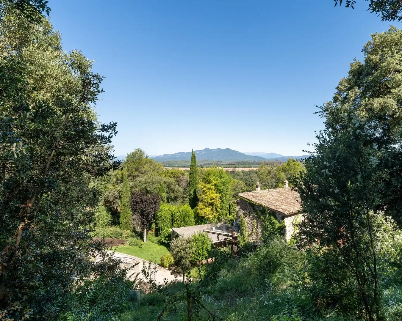 Jardín de Finca rústica en venta en Esponellà con Calefacción, Jardín privado y Terraza