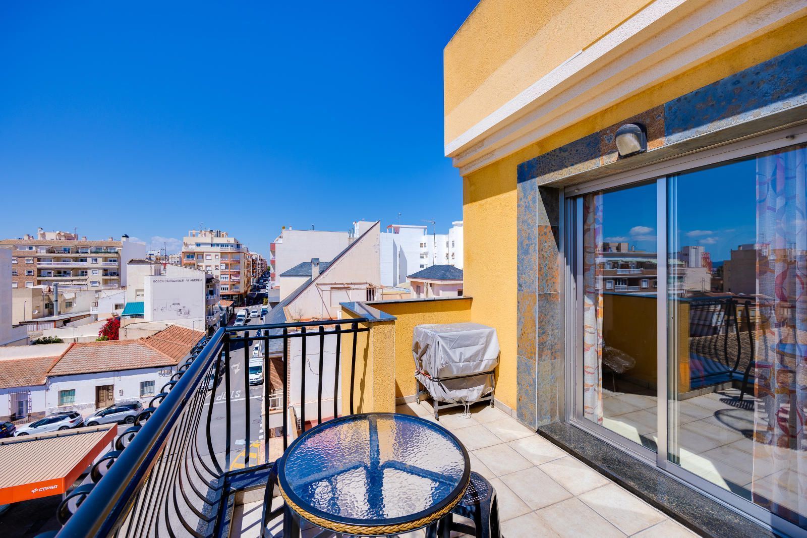 Terrace of Attic for sale in Torrevieja  with Air Conditioner