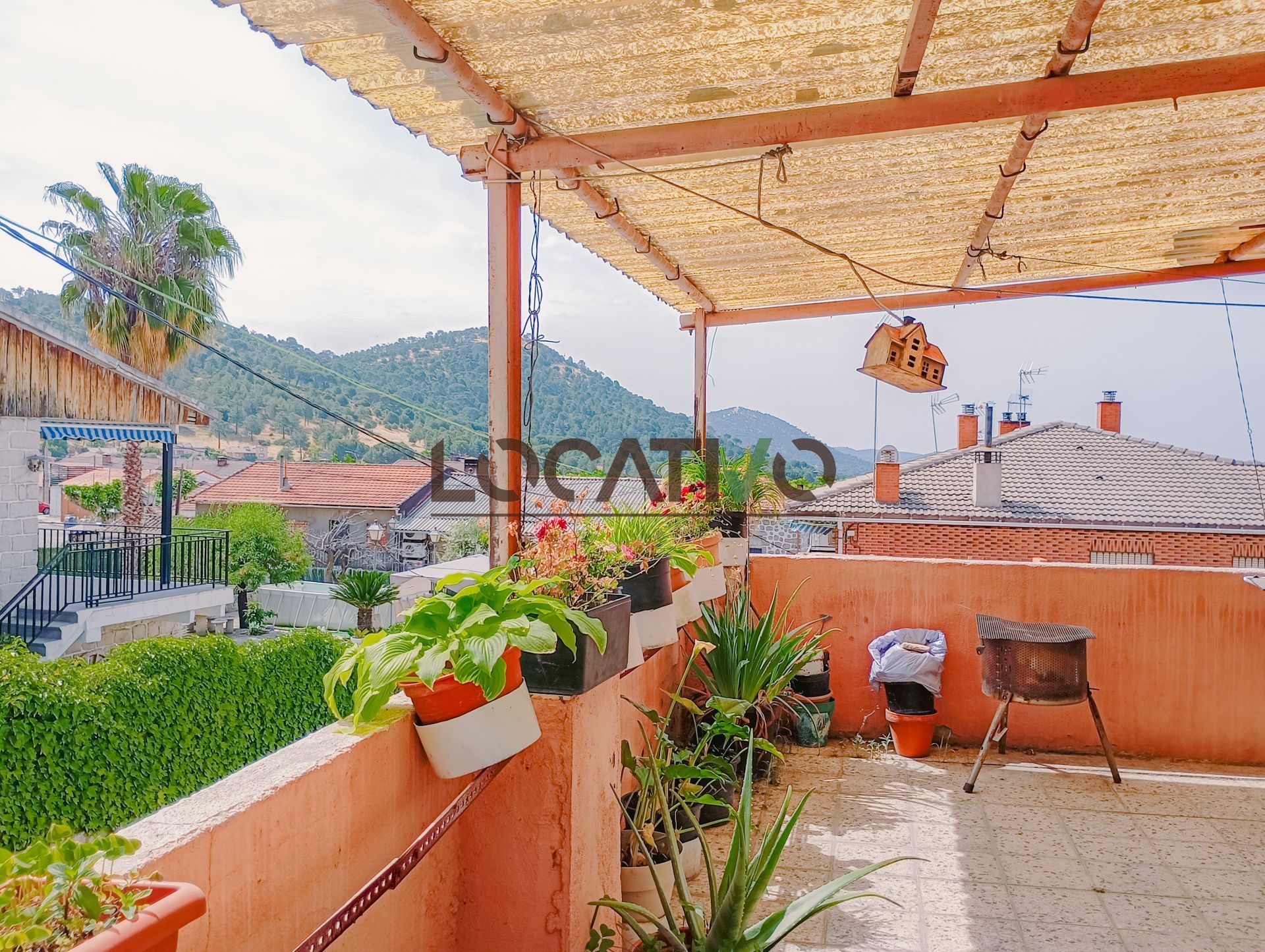 Terrassa de Casa o xalet en venda en Valdemaqueda amb Calefacció, Jardí privat i Terrassa