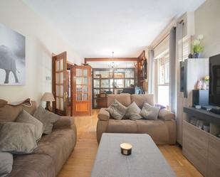 Living room of Flat for sale in  Madrid Capital  with Private garden