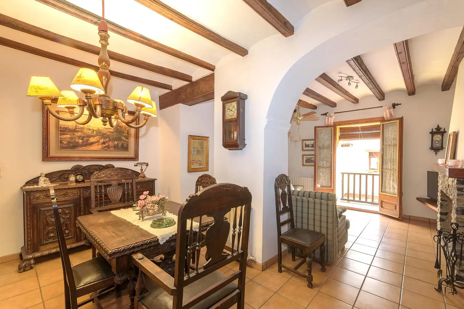 Comedor de Finca rústica en venta en Organyà con Calefacción