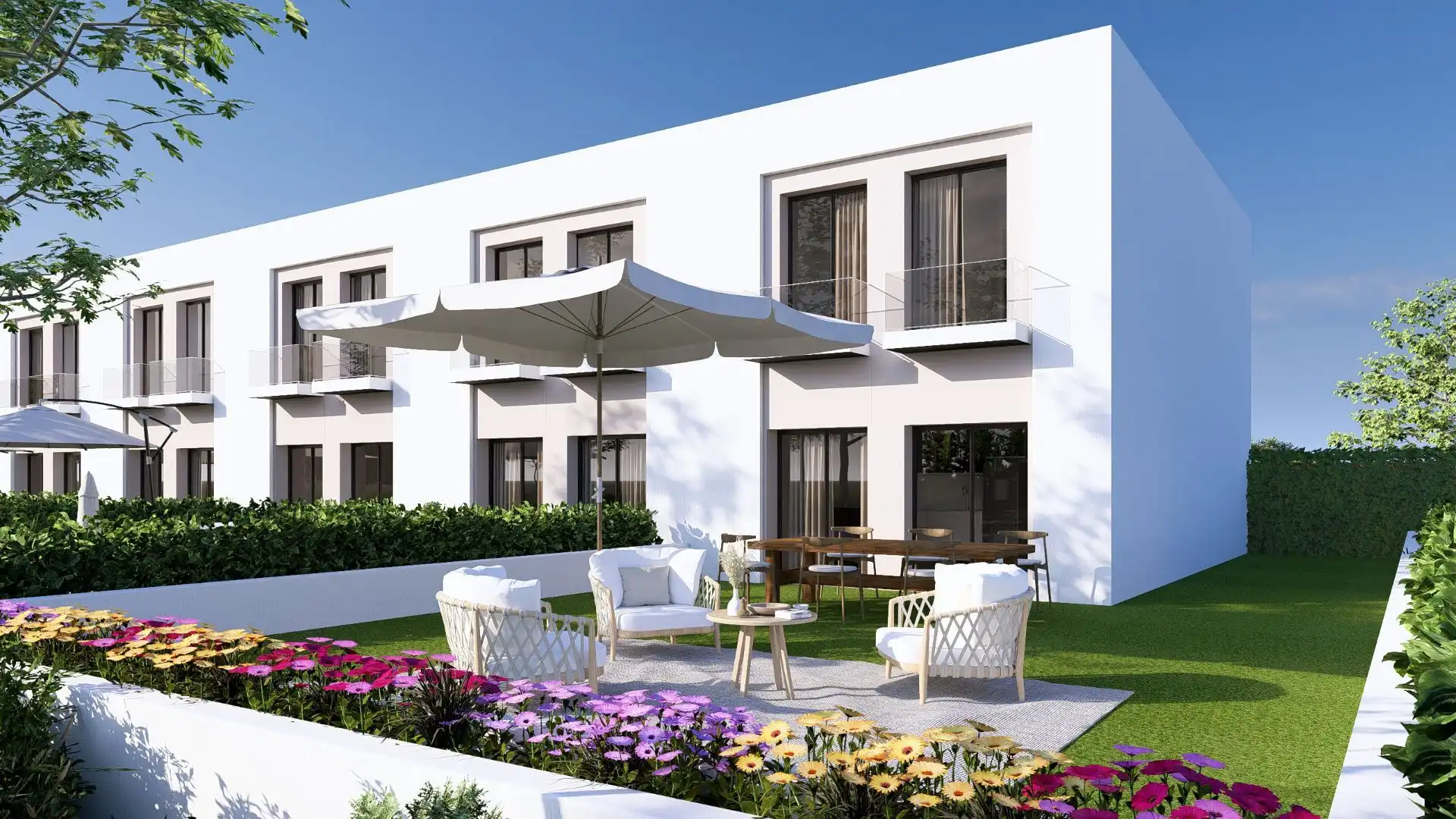 Casa a schiera con giardino in vendita a Sils, imagen 14