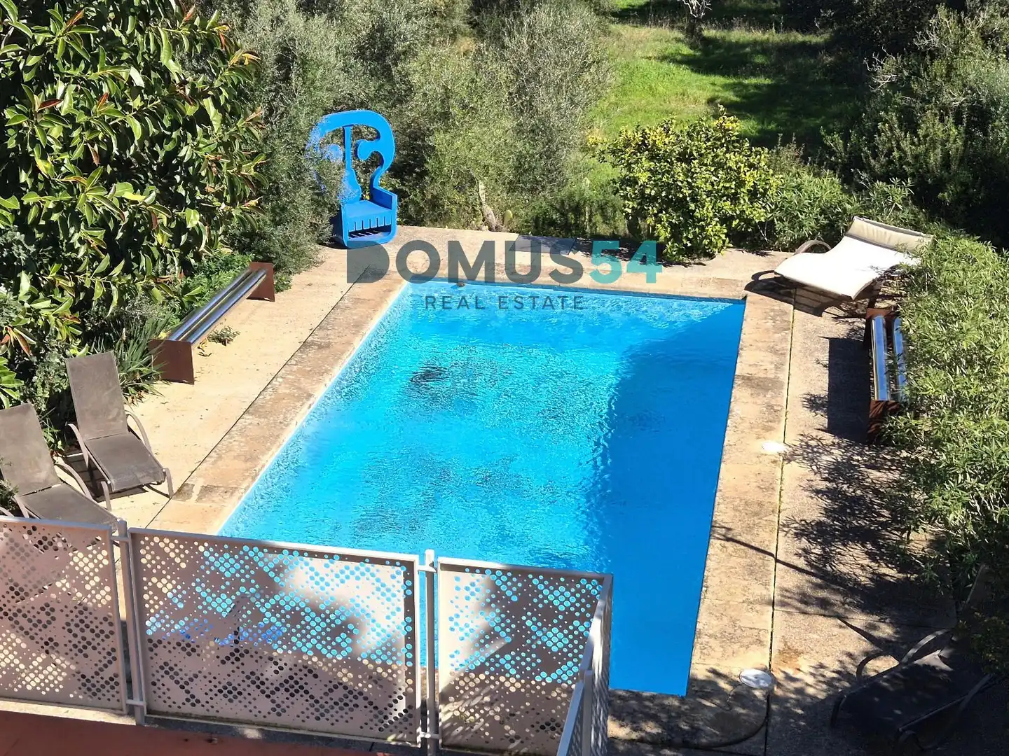 Piscina de Finca rústica de alquiler en Petra con Aire acondicionado, Terraza y Piscina