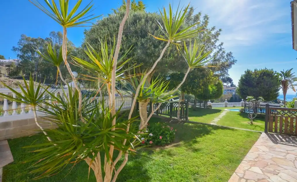 Garden of Houses for sale in Benalmádena  with Air Conditioner, Private garden and Terrace