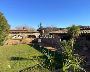 Garden of Country house for sale in Castell-Platja d'Aro  with Heating, Private garden and Terrace