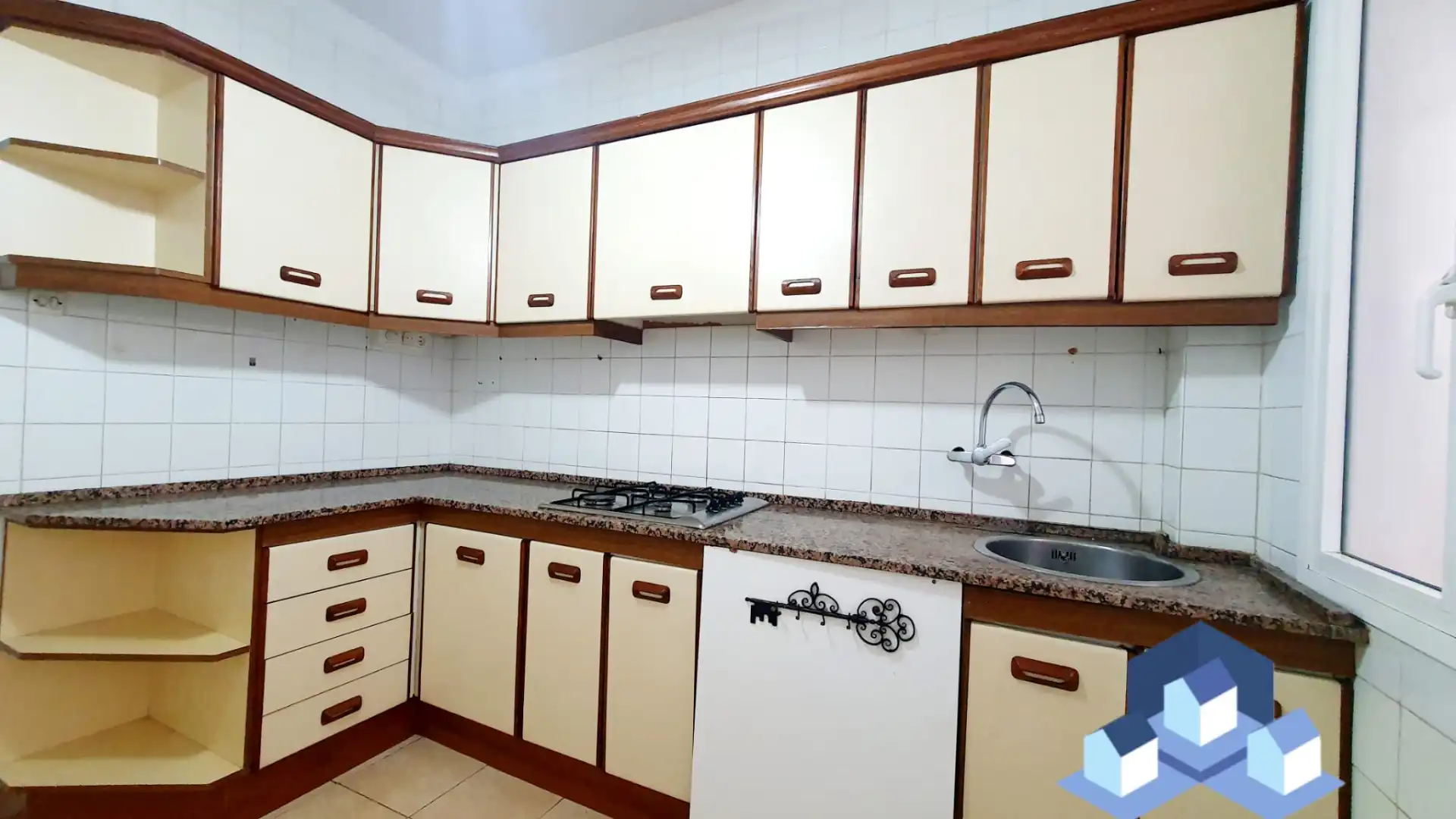 Kitchen of Flat for sale in Lorca  with Heating and Balcony