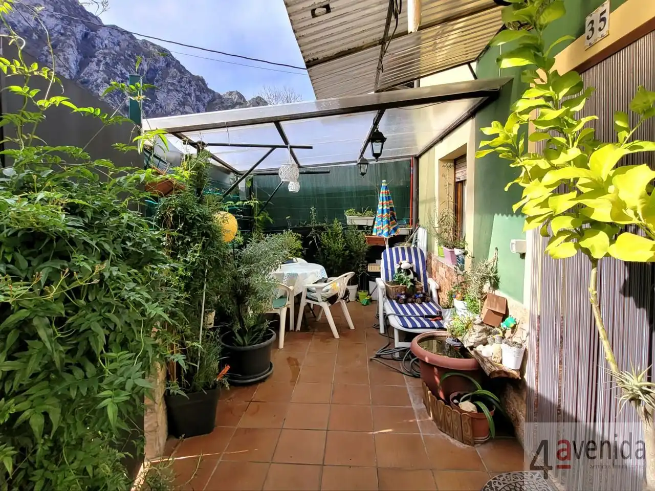 Terrasse von Haus oder Chalet zum Verkauf in Quirós mit Heizung und Privatgarten
