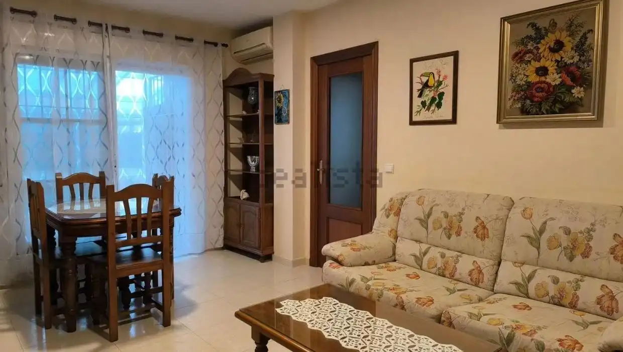 Living room of Flat for sale in El Puerto de Santa María  with Air Conditioner, Private garden and Terrace