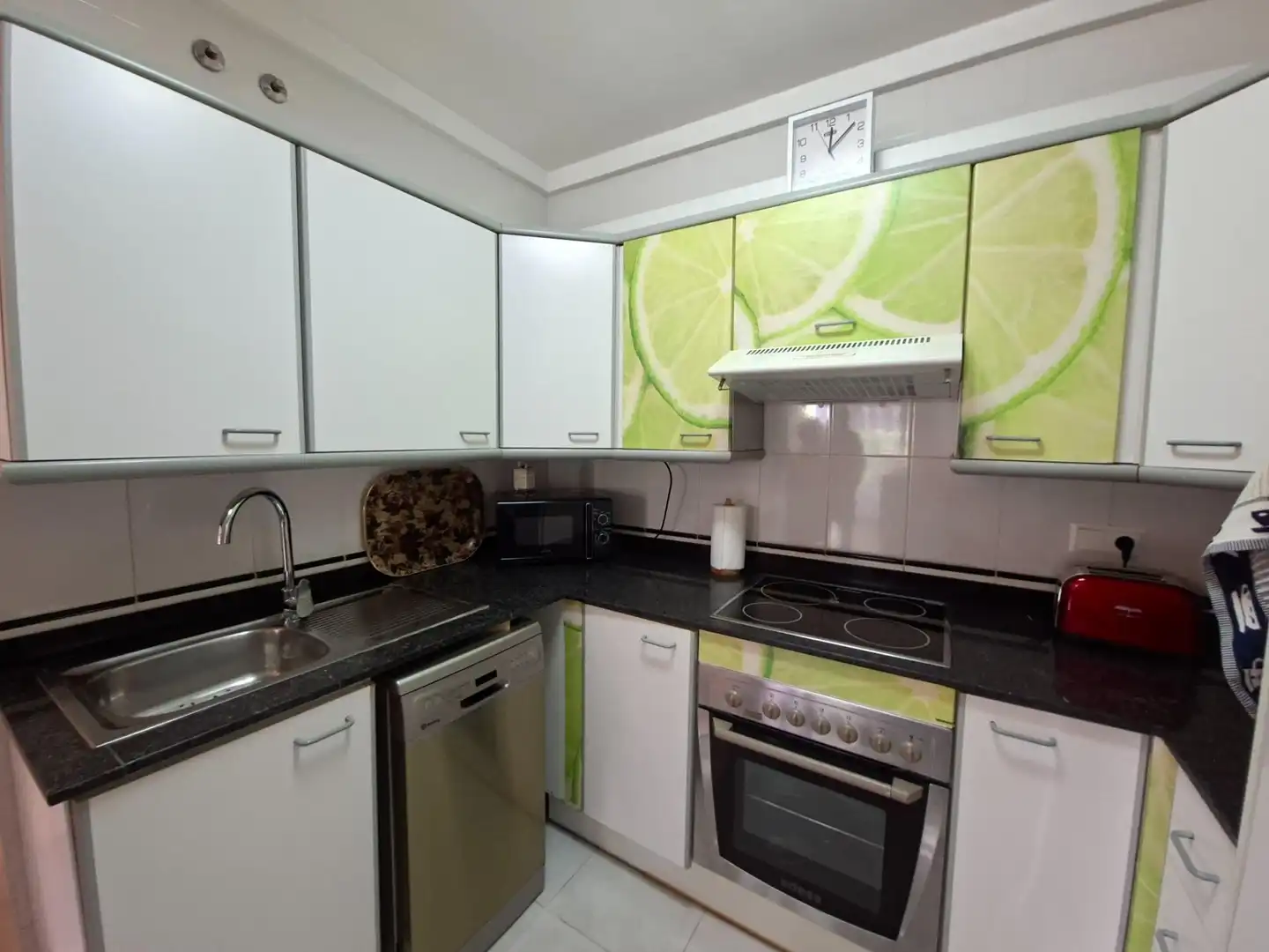 Cocina de Piso en venta en La Ràpita con Aire acondicionado, Jardín privado y Terraza