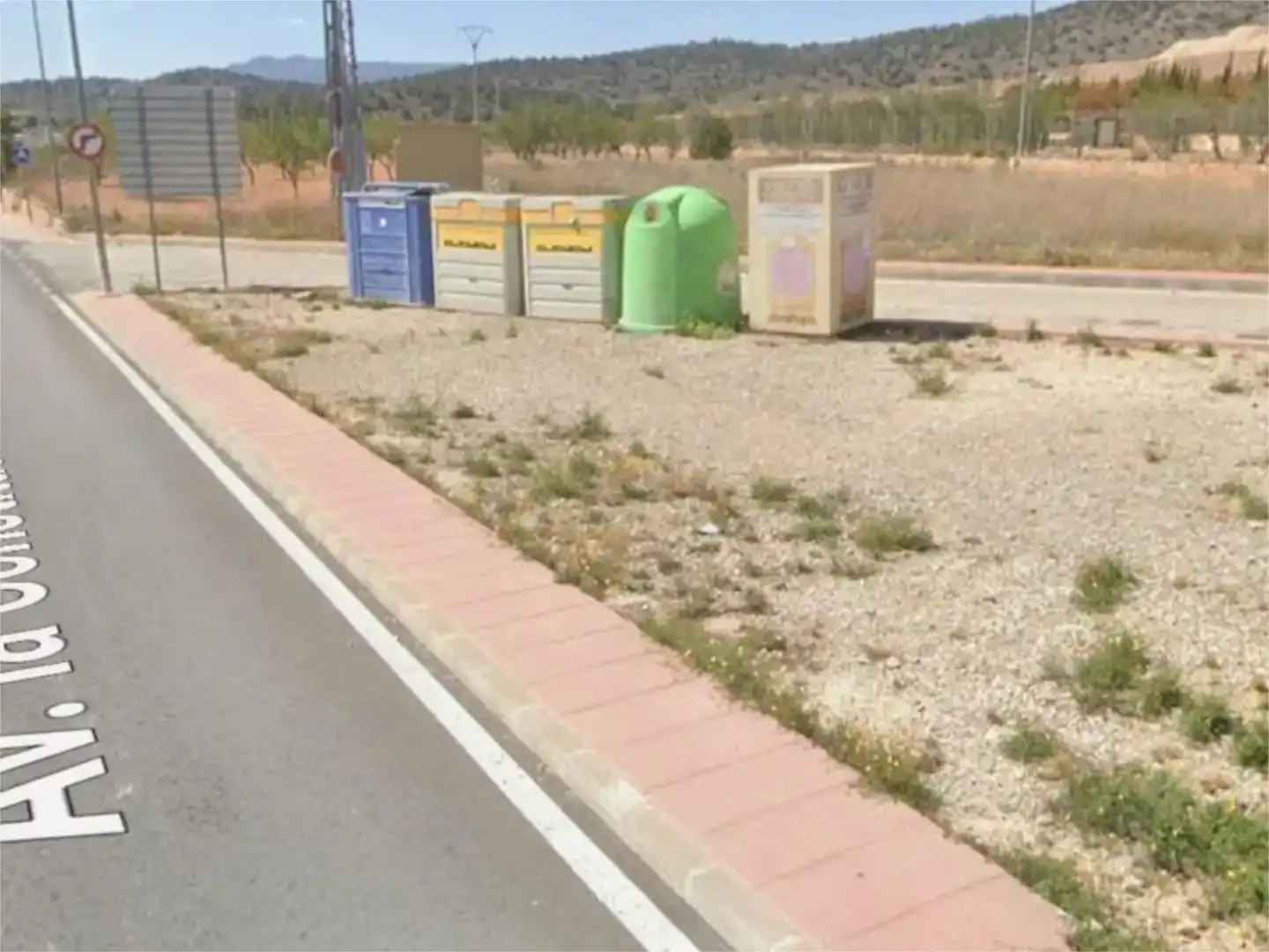 Vista exterior de Residencial en venta en Algueña