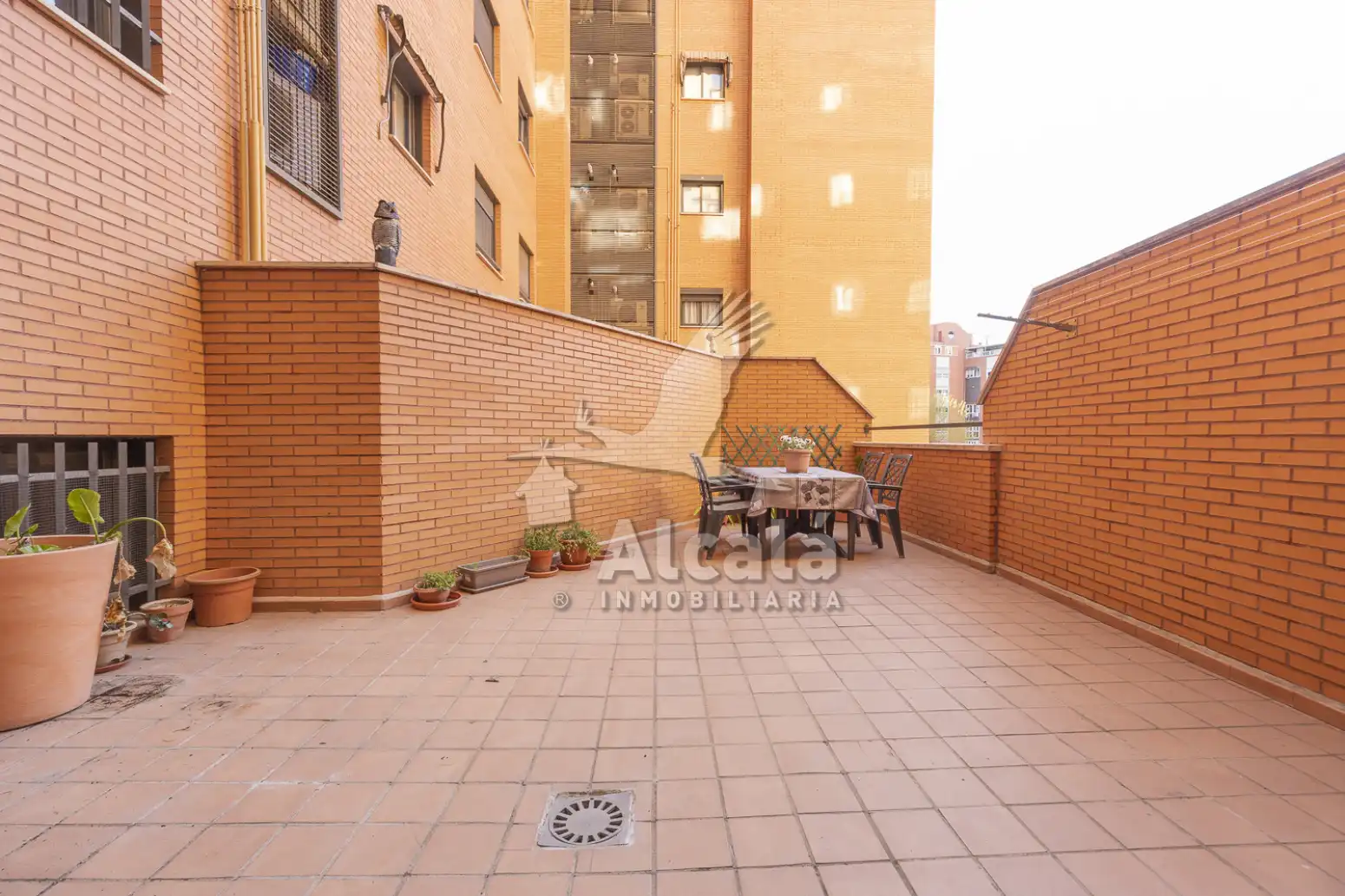 Terrace of Flat for sale in Alcalá de Henares  with Air Conditioner, Heating and Private garden
