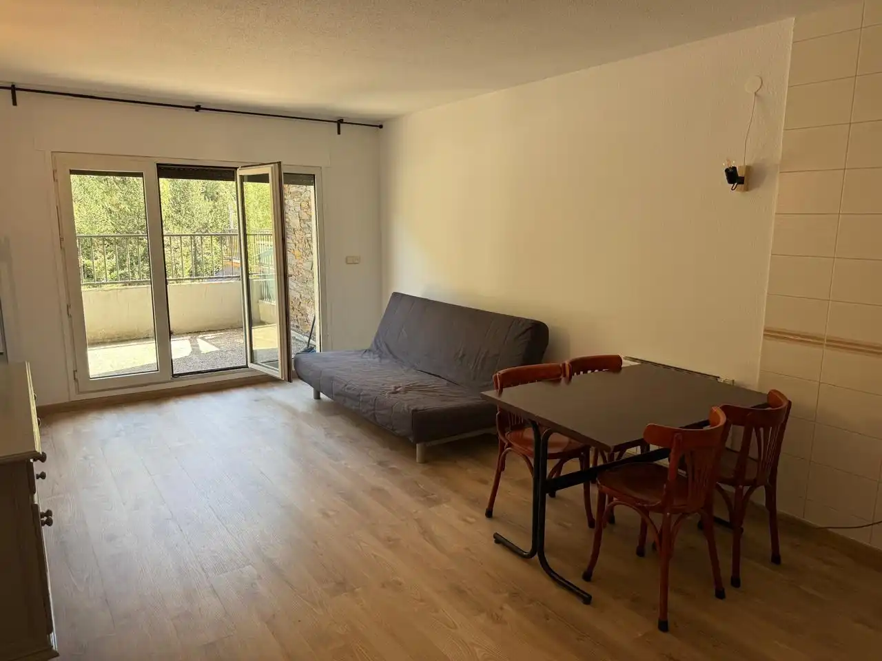 Terraza de Estudio de alquiler en Canillo con Calefacción, Terraza y Amueblado