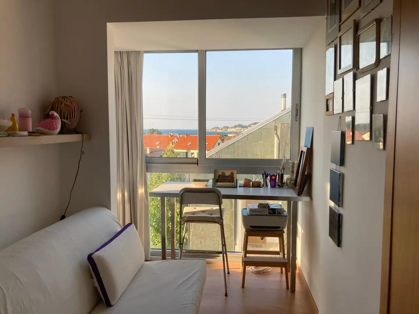 Terraza de Ático de alquiler en Ribeira con Terraza y Amueblado