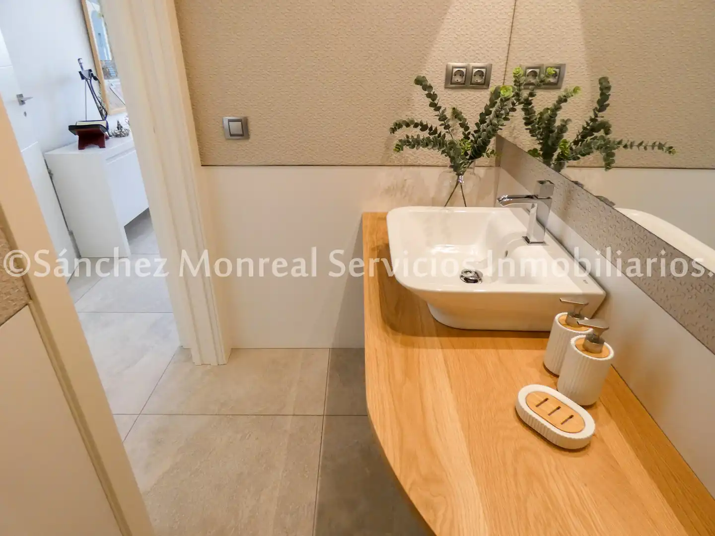 Baño de Casa o chalet en venta en Alcázar de San Juan con Aire acondicionado, Calefacción y Jardín privado