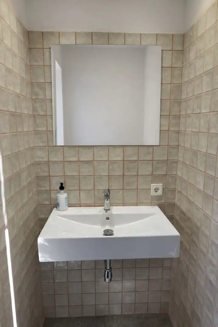 Baño de Casa o chalet en venta en Fontcoberta con Aire acondicionado, Calefacción y Jardín privado