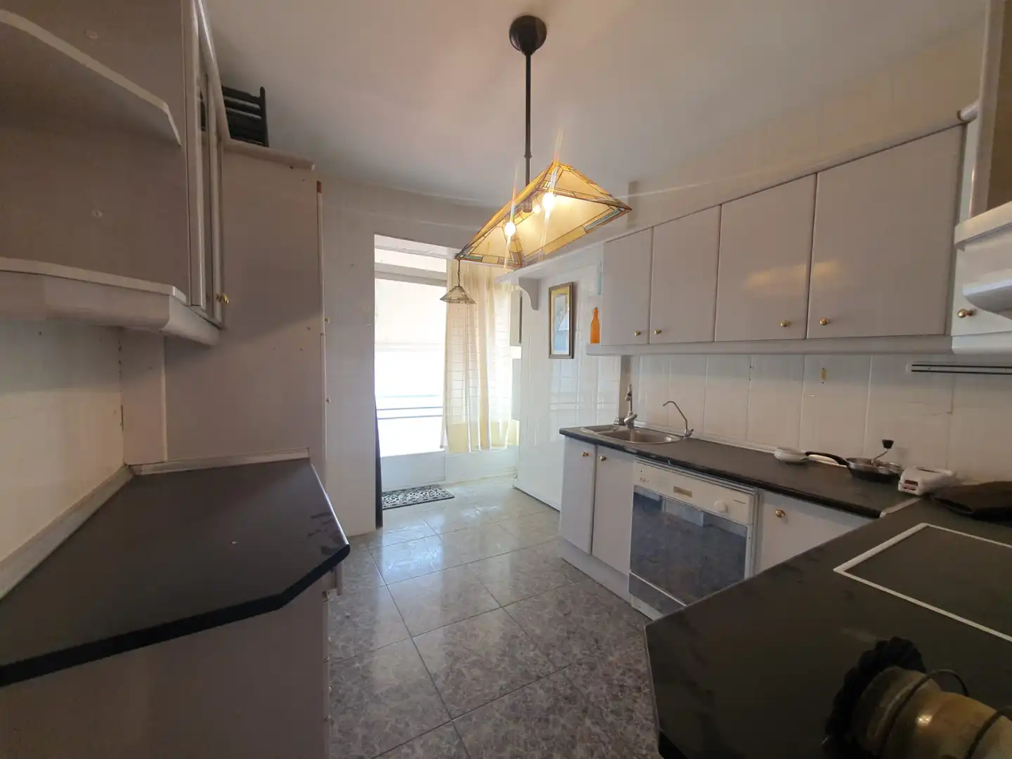 Kitchen of Flat for sale in Guadix  with Furnished and Balcony