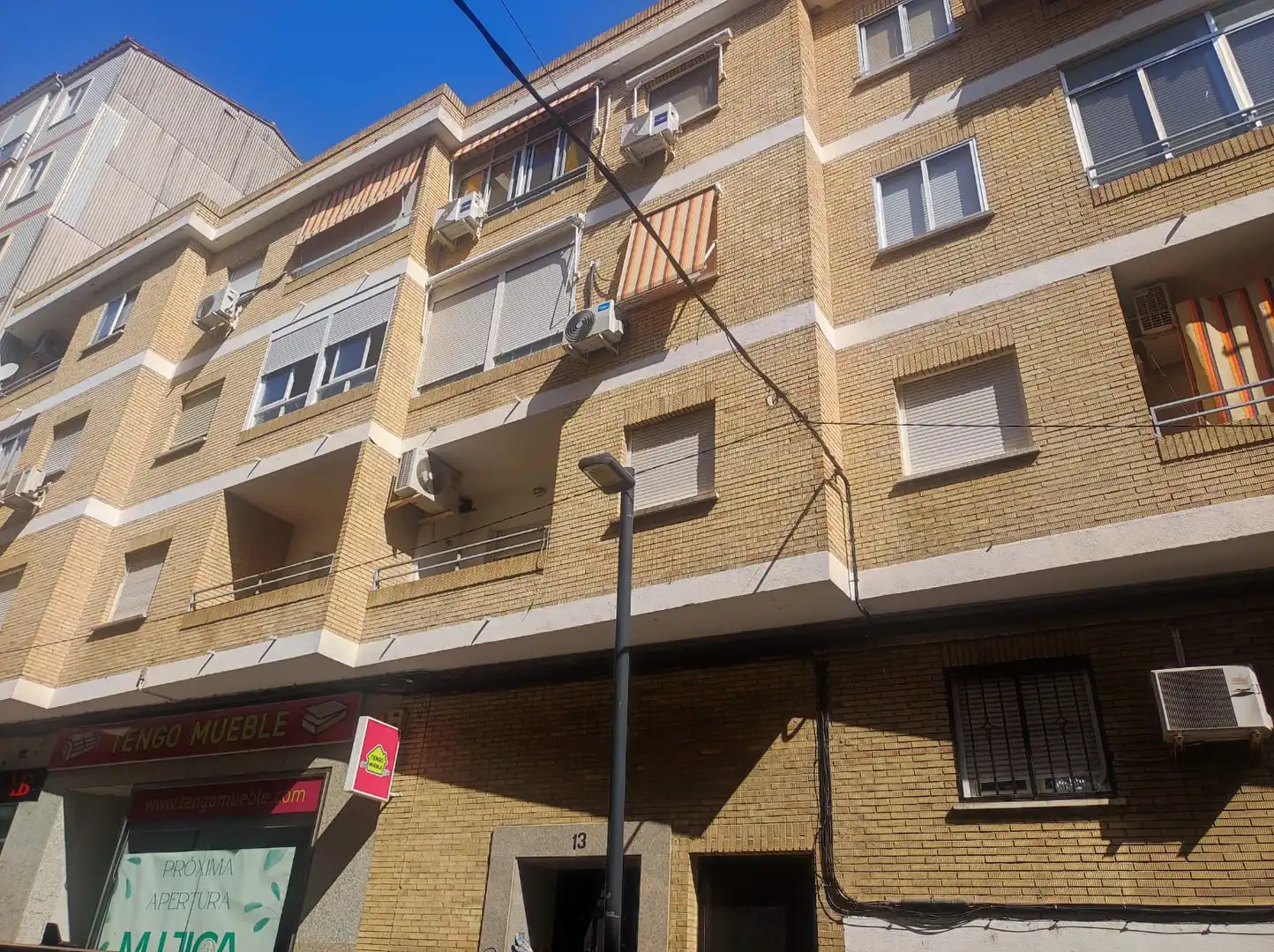 Exterior view of Flat for sale in Plasencia  with Heating, Terrace and Furnished