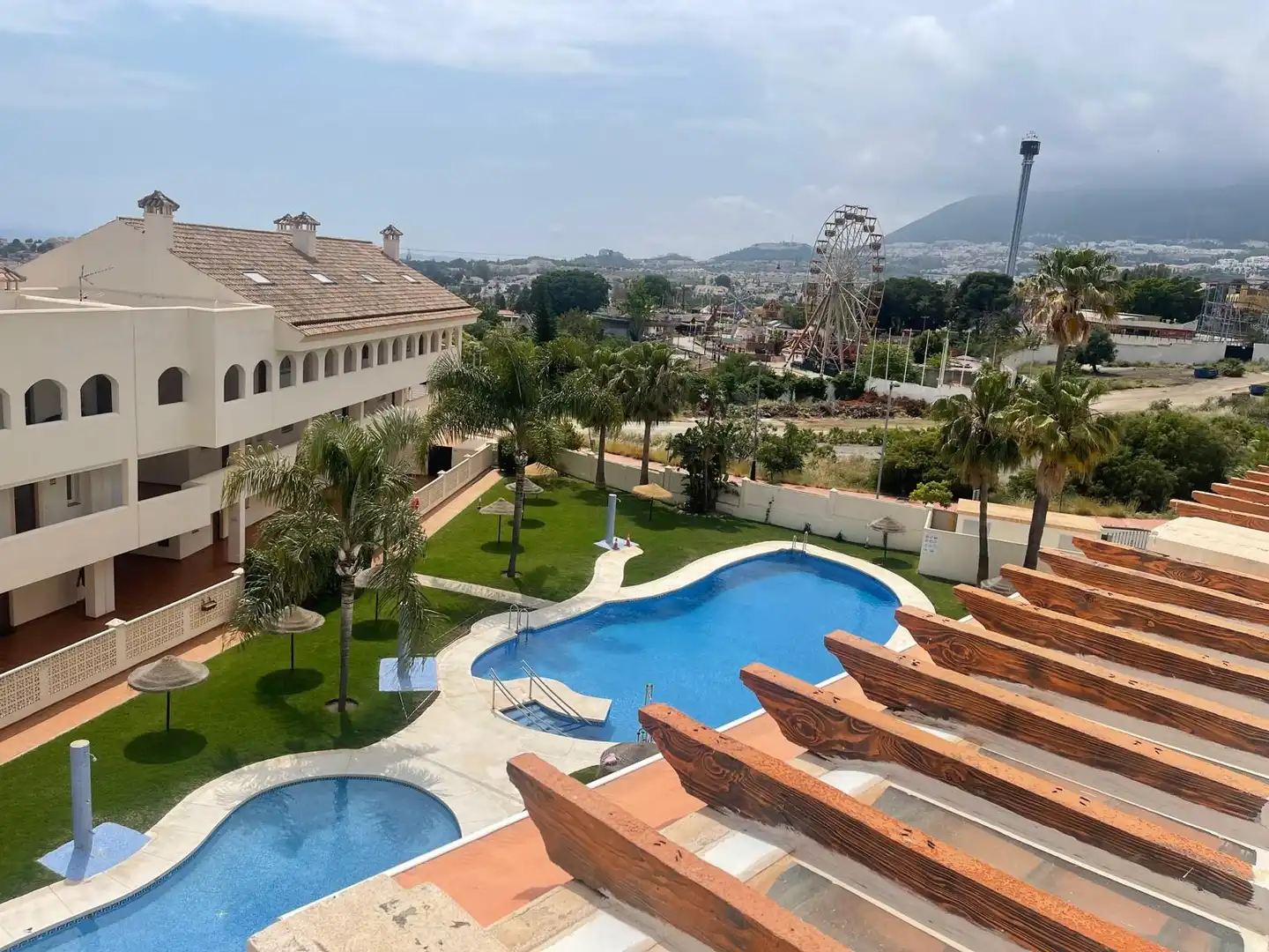 Piscina de Piso en venta en Benalmádena con Aire acondicionado, Terraza y Trastero