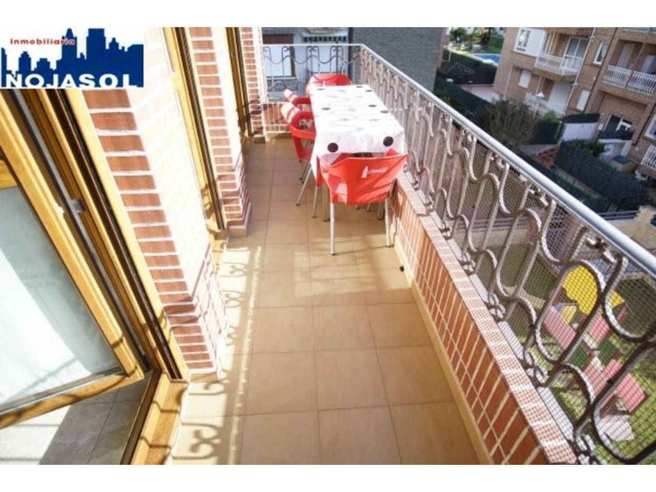 Terrace of Flat to rent in Noja  with Heating, Terrace and Furnished