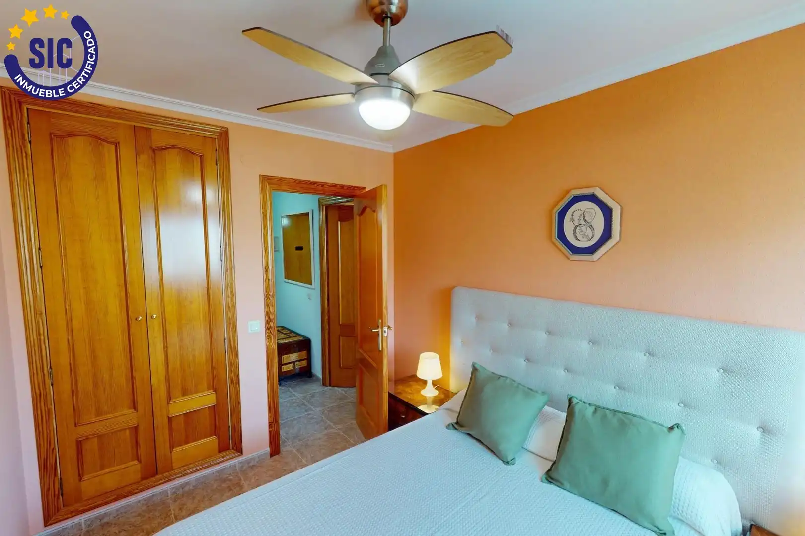 Habitación de Apartamento en venta en Benicasim / Benicàssim con Jardín privado, Terraza y Trastero