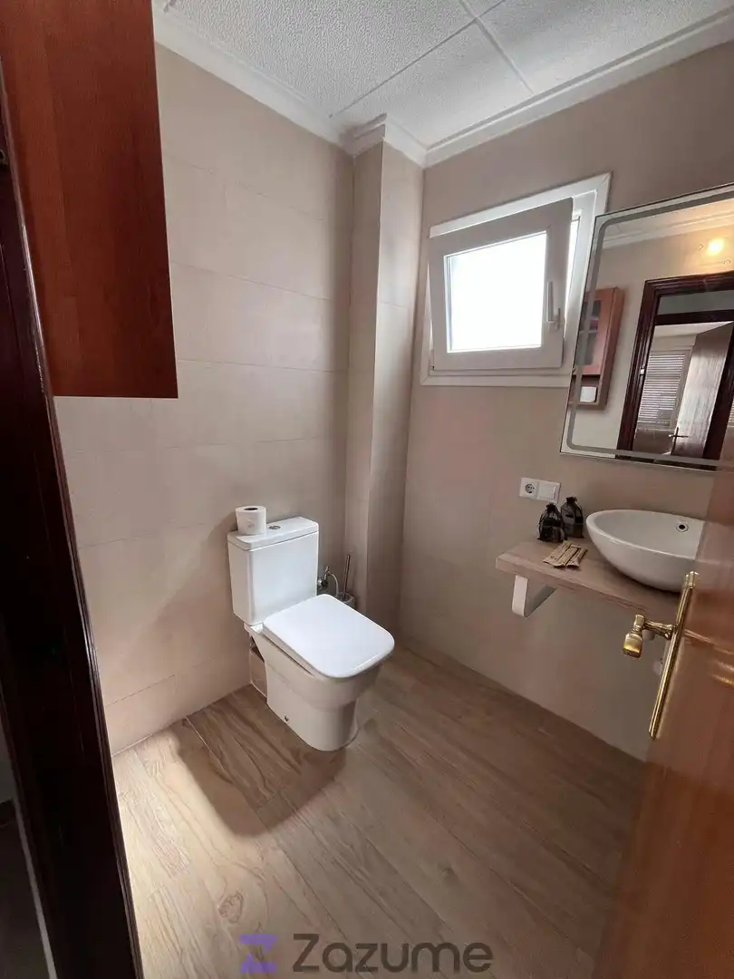 Bathroom of Flat for rent in Torrevieja  with Air Conditioner, Furnished and Oven