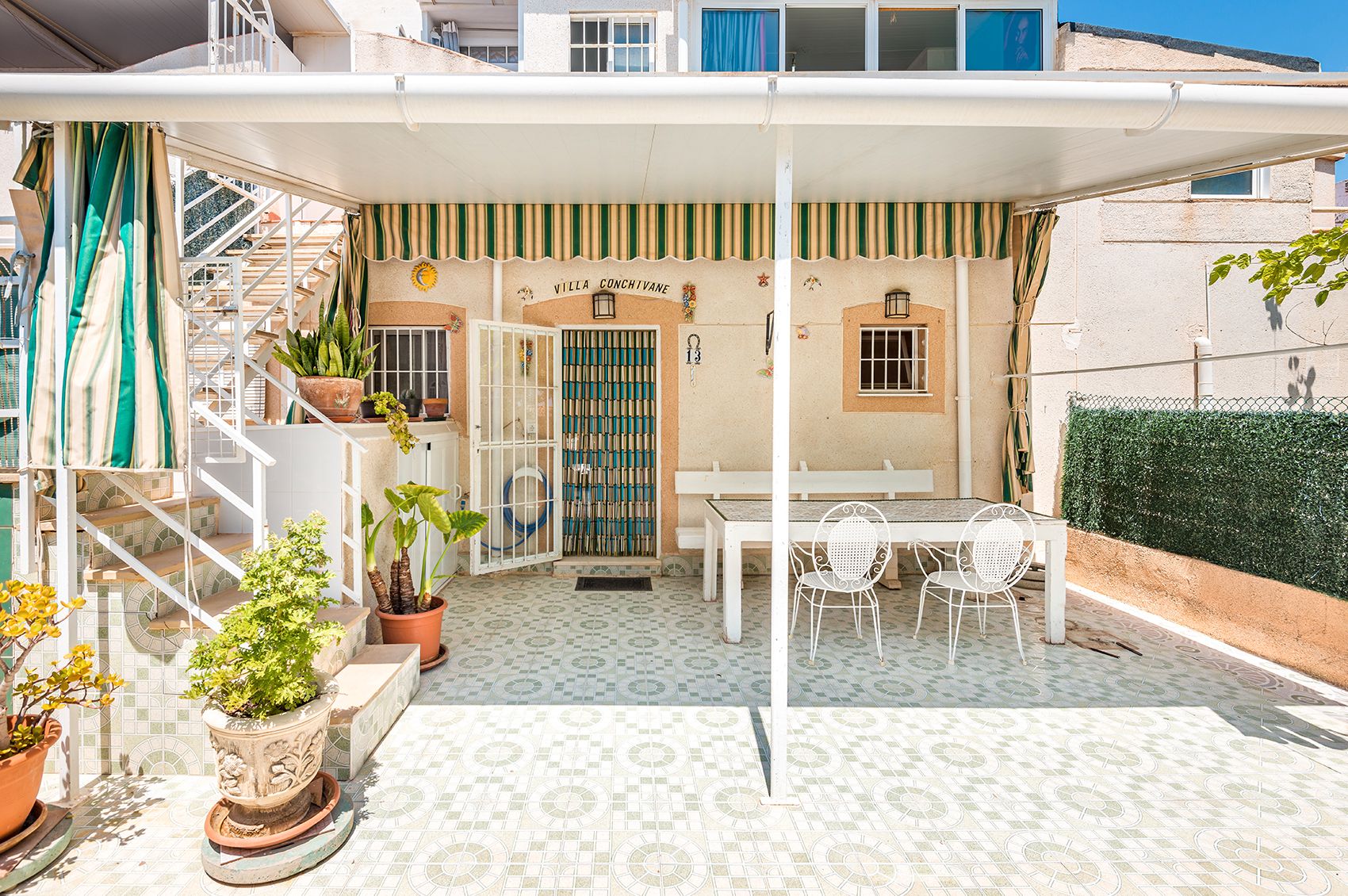 Terrace of Single-family semi-detached for sale in Torrevieja  with Air Conditioner, Terrace and Furnished