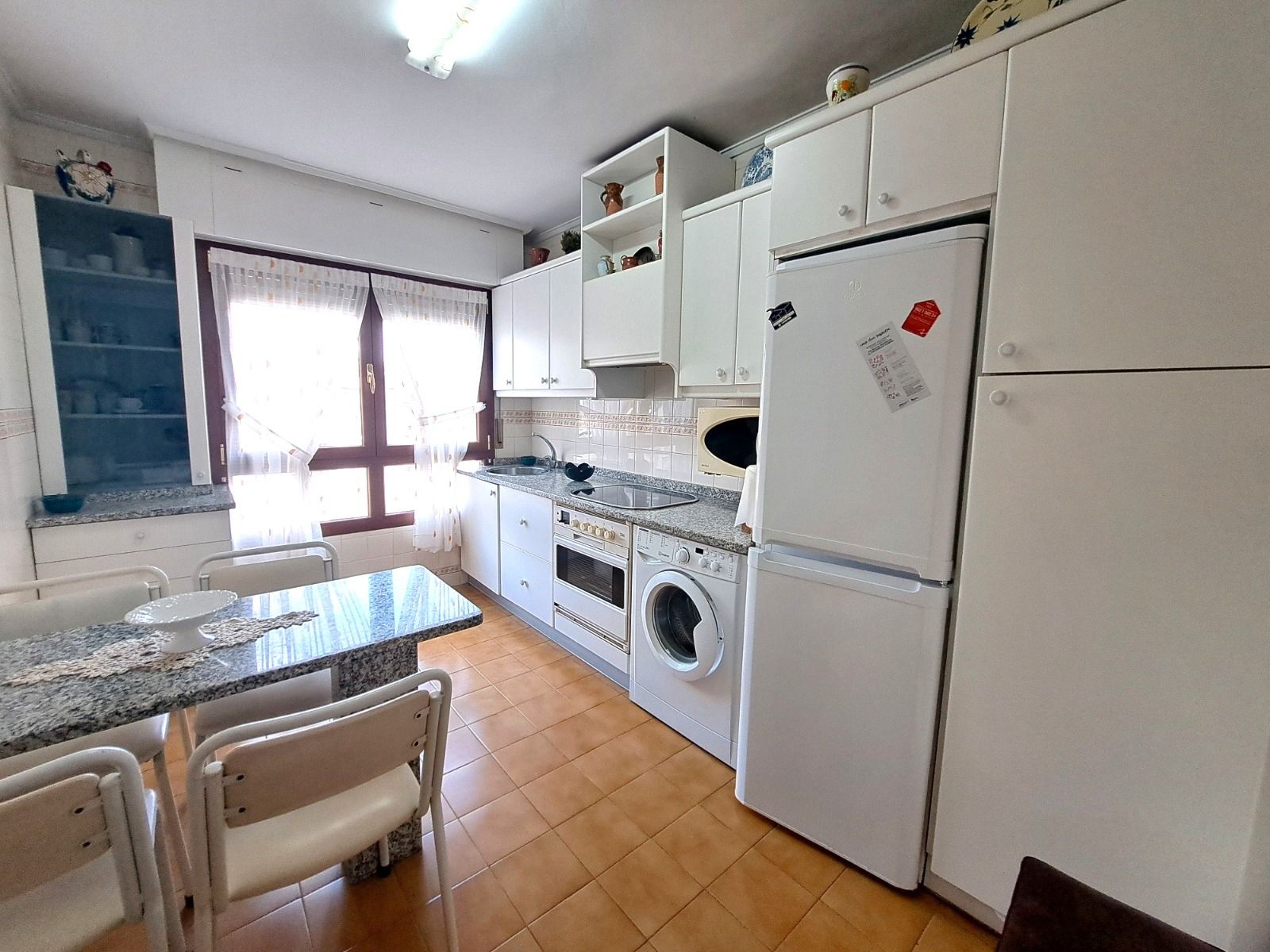 Kitchen of Flat for sale in Portugalete  with Heating, Furnished and Balcony