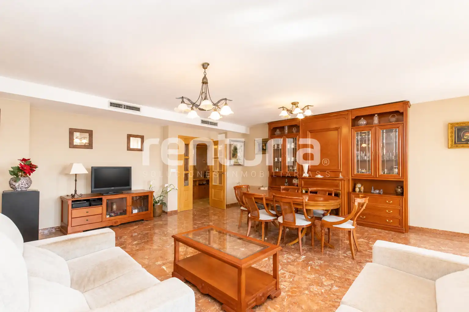 Sala de estar de Dúplex en venta en Vila-real con Aire acondicionado, Calefacción y Terraza