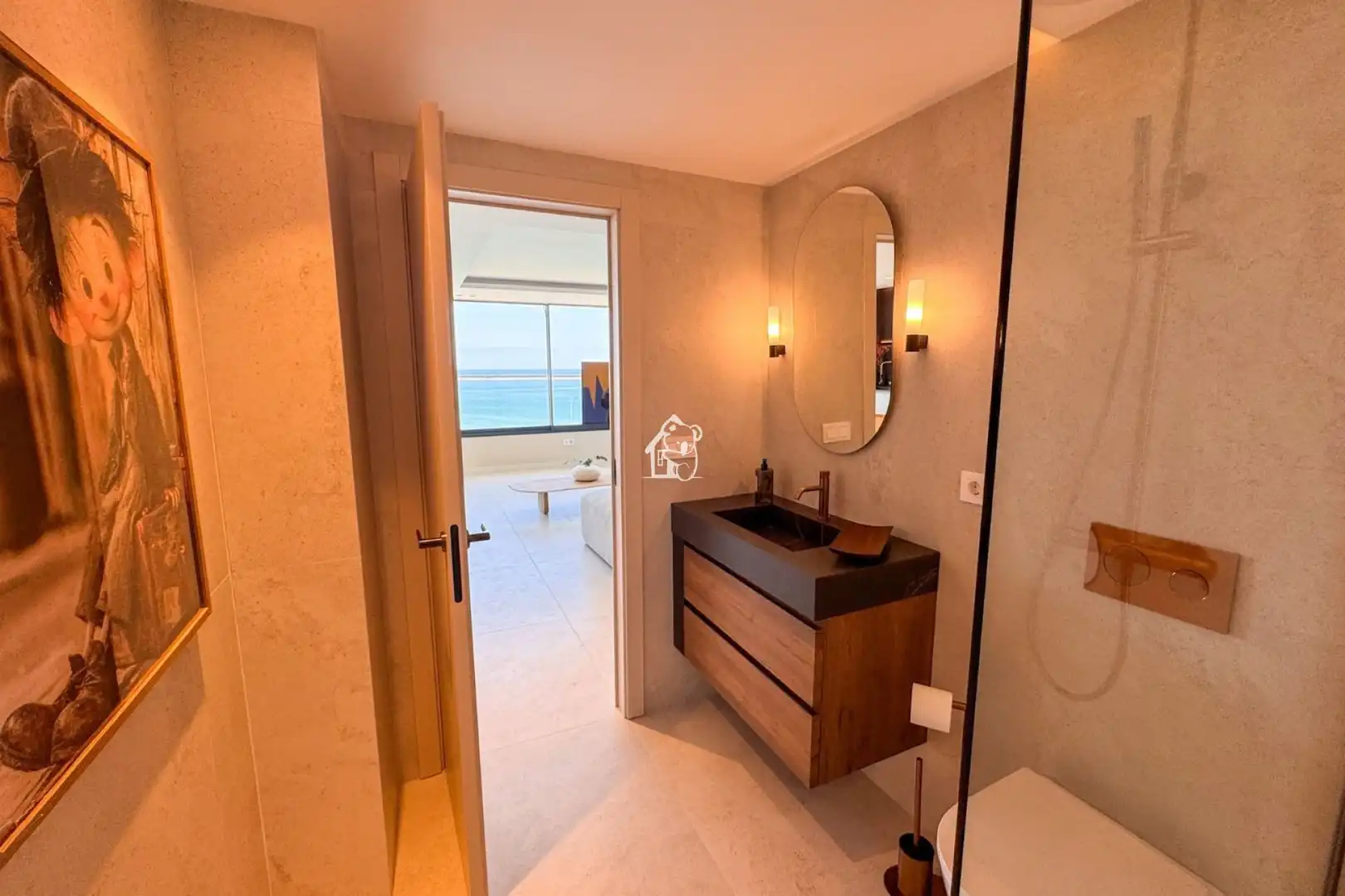 Bathroom of Apartments for rent in Torrevieja  with Air Conditioner, Terrace and Swimming Pool
