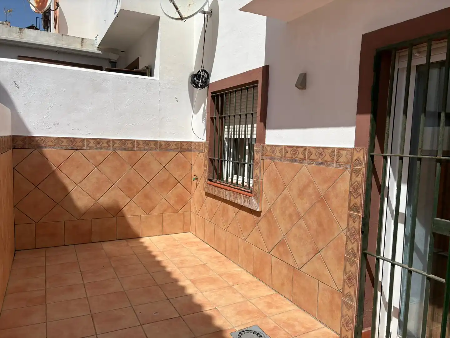 Terraza de Casa adosada de alquiler en Algeciras con Terraza, Amueblado y Horno
