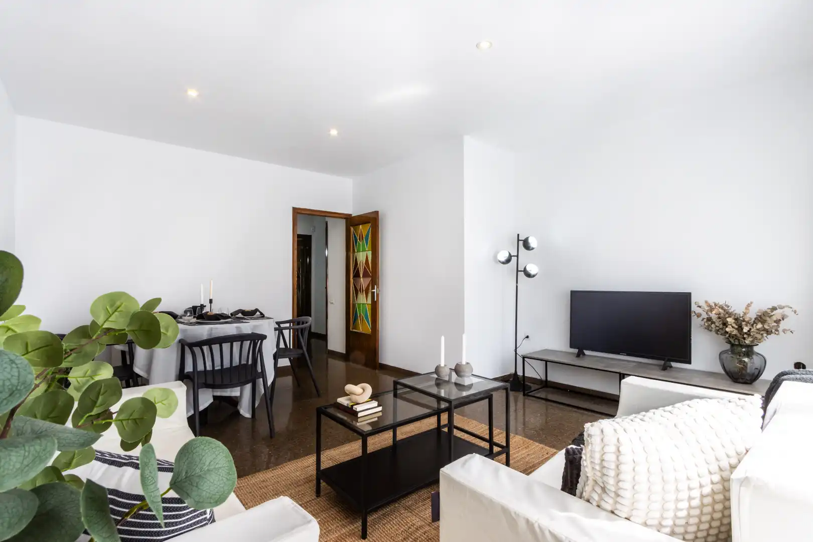 Sala d'estar de Pis en venda en Terrassa amb Calefacció i Terrassa