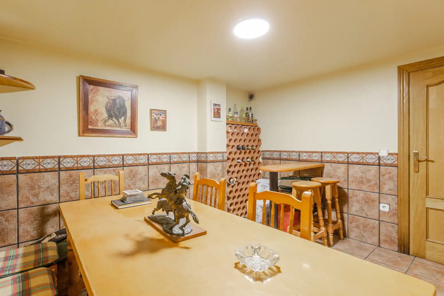 Comedor de Casa adosada en venta en Barañáin / Barañain con Calefacción, Jardín privado y Parquet