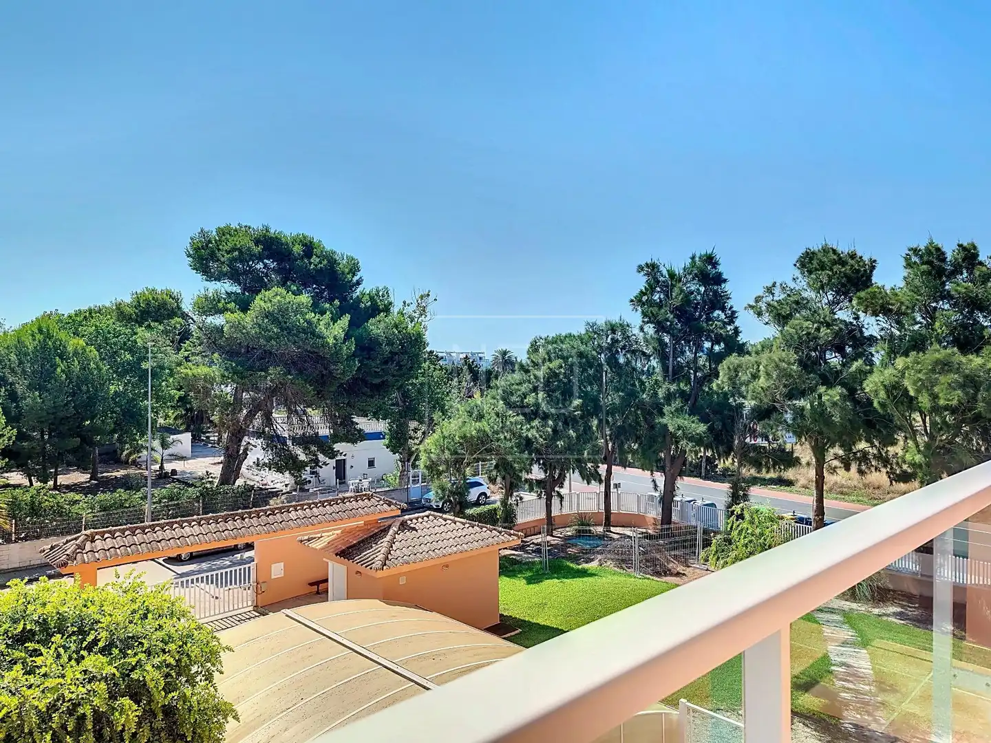 Exterior view of Flat for sale in Dénia  with Air Conditioner, Private garden and Terrace