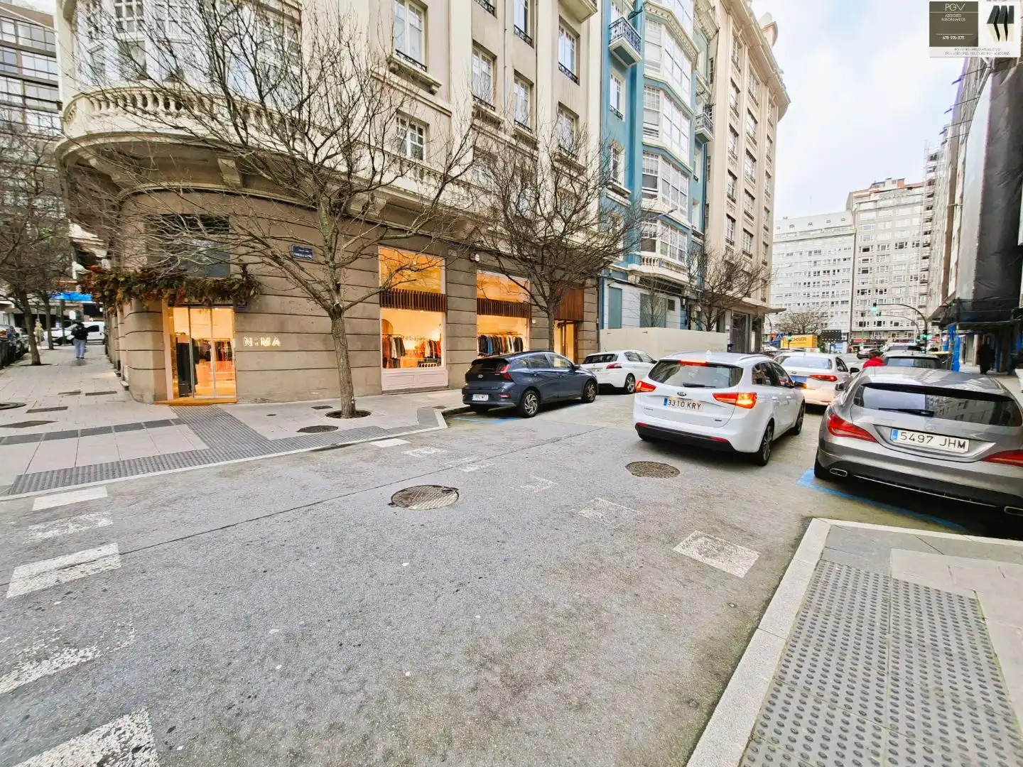 Außenansicht von Geschaftsraum zur Miete in A Coruña Capital  mit Parkett und Alarm