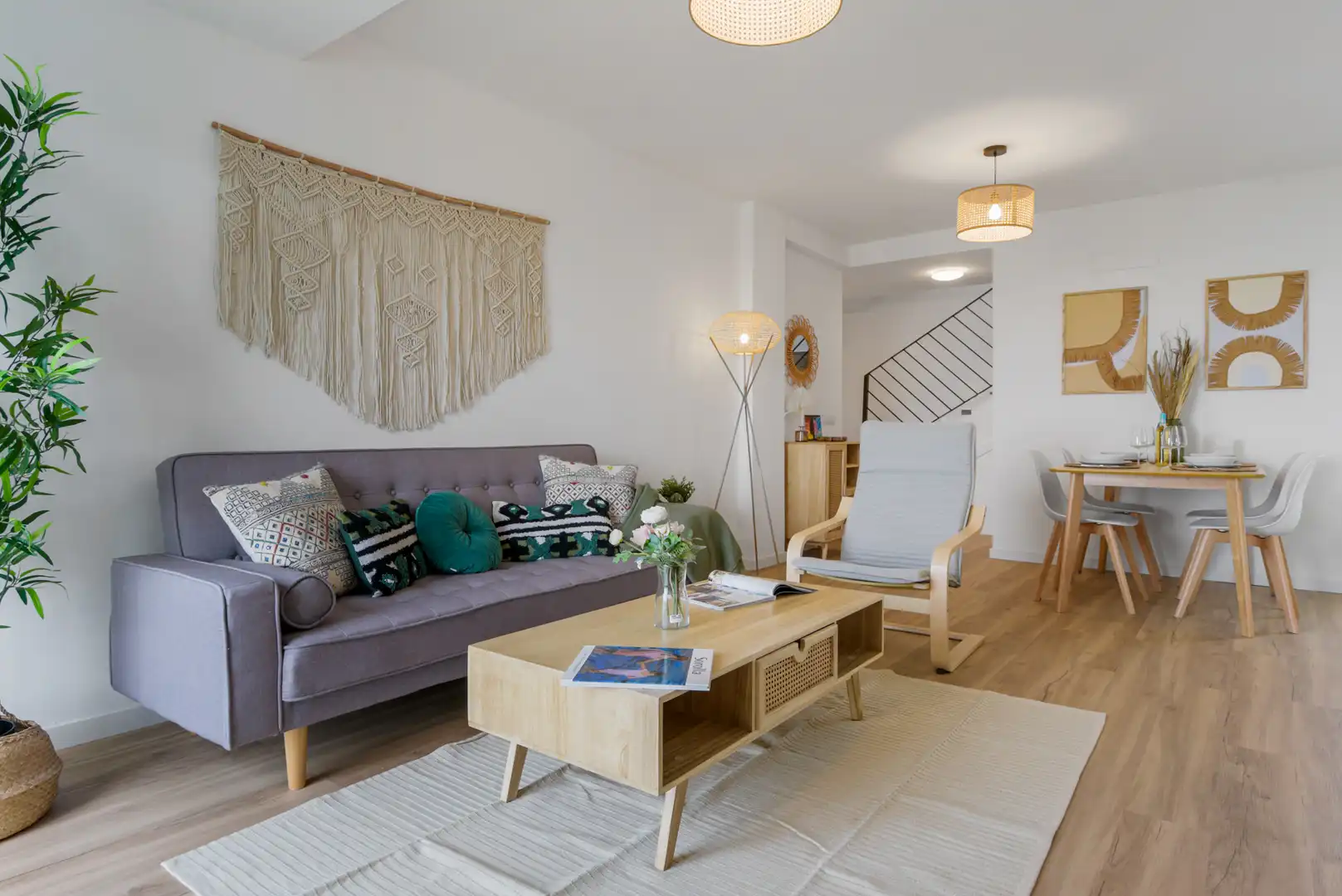 Sala de estar de Dúplex en venta en Ojén con Aire acondicionado, Terraza y Trastero