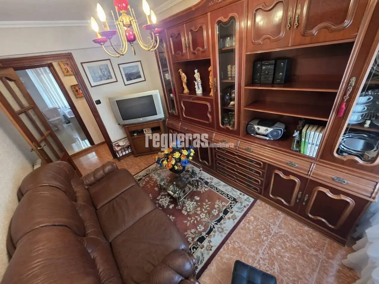 Sala d'estar de Pis en venda en Pravia amb Calefacció