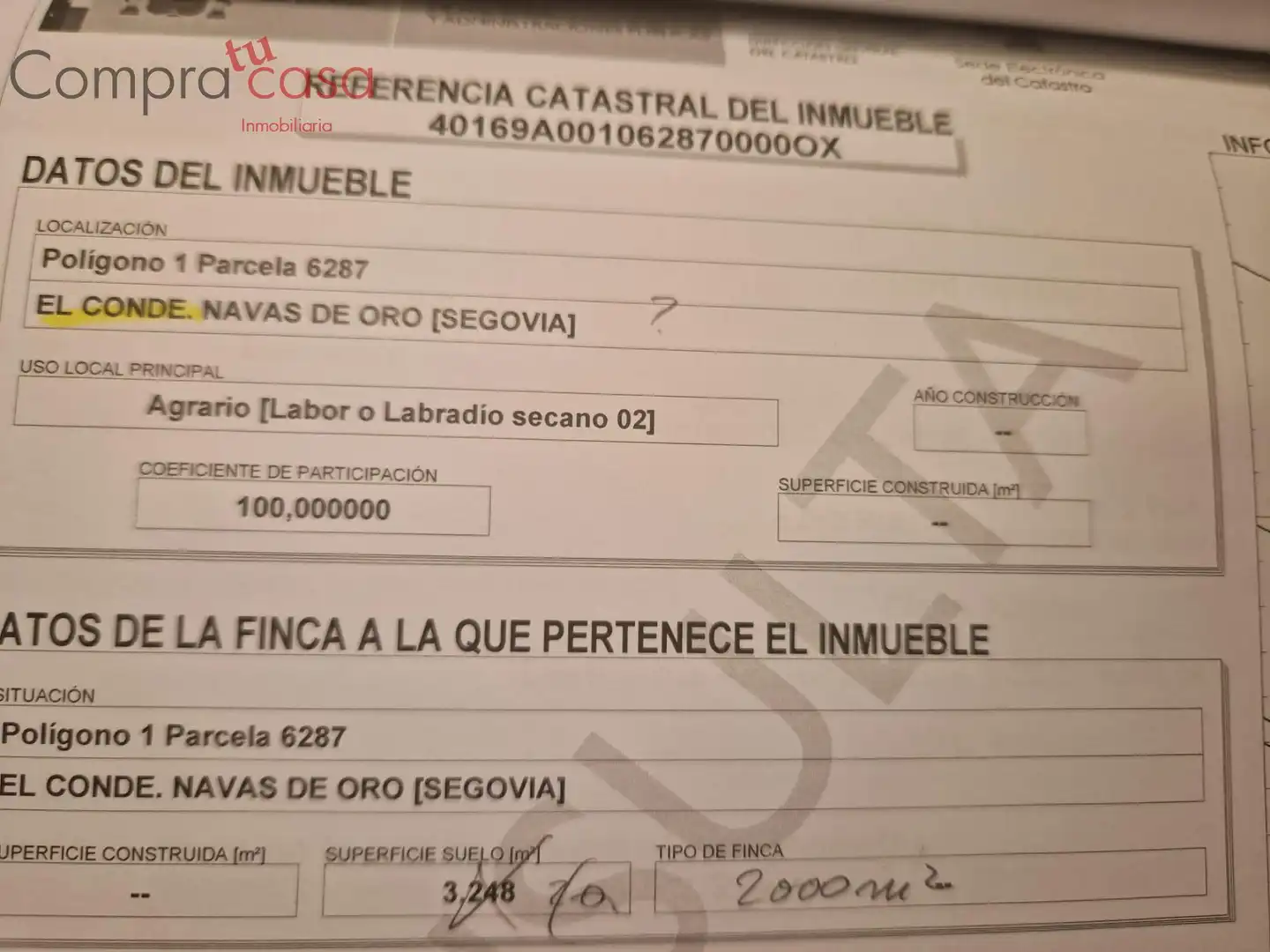 Terreni e lotti in vendita a Navas de Oro, imagen 47