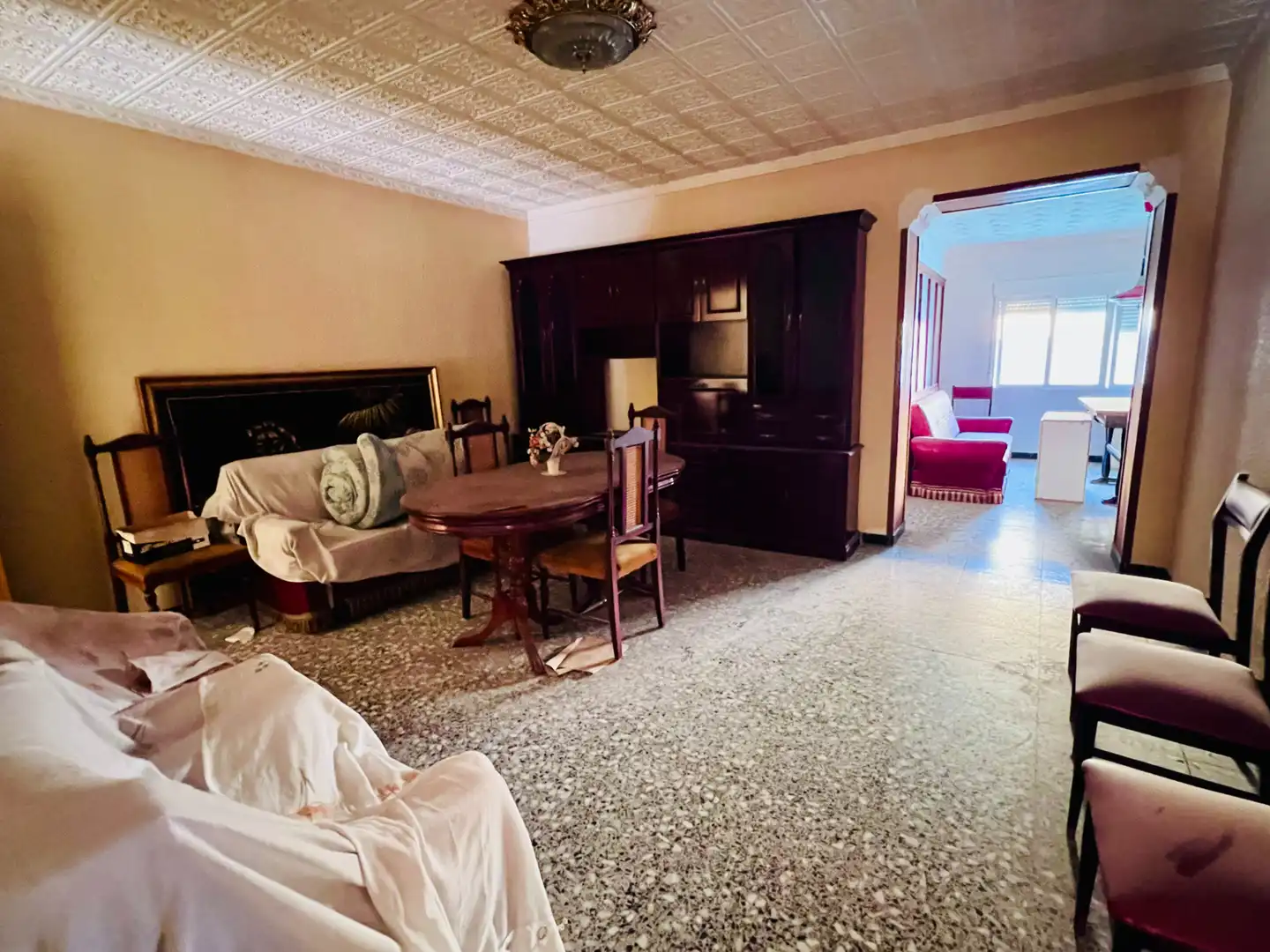 Sala de estar de Piso en venta en Petrer con Terraza