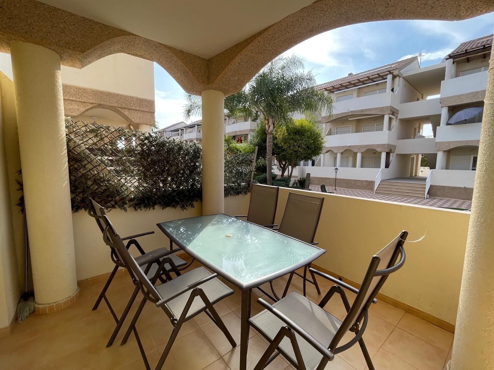Terraza de Apartamento de alquiler en Vinaròs con Calefacción, Terraza y Piscina comunitaria