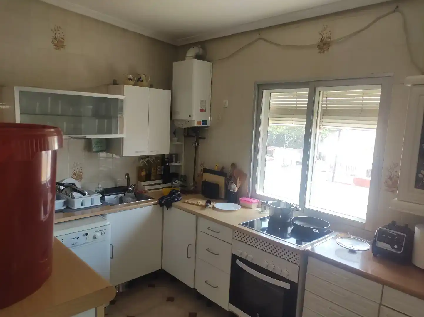 Kitchen of Flat for sale in Coslada  with Air Conditioner and Balcony