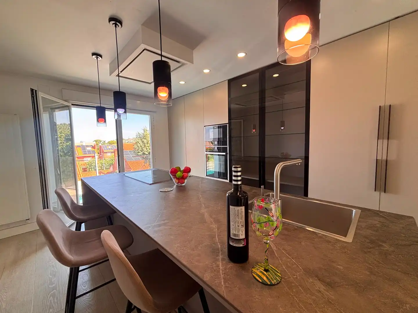Cocina de Casa o chalet en venta en Rivas-Vaciamadrid con Aire acondicionado, Calefacción y Jardín privado