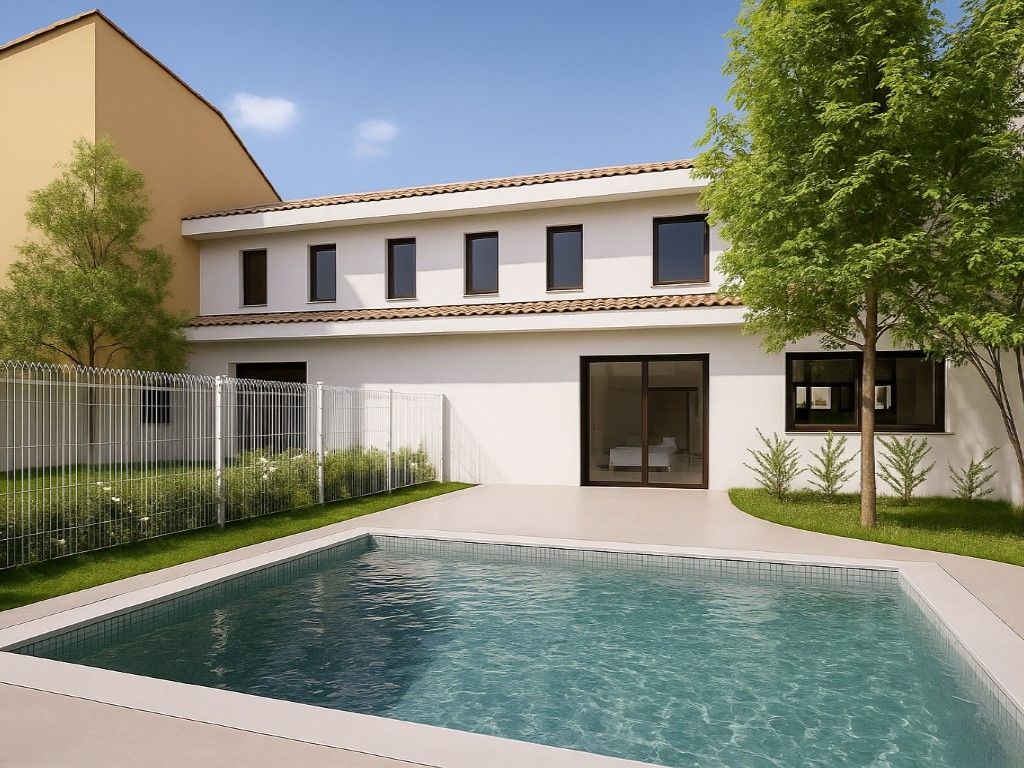 Piscina de Casa o xalet en venda en Les Cabanyes amb Calefacció, Jardí privat i Forn