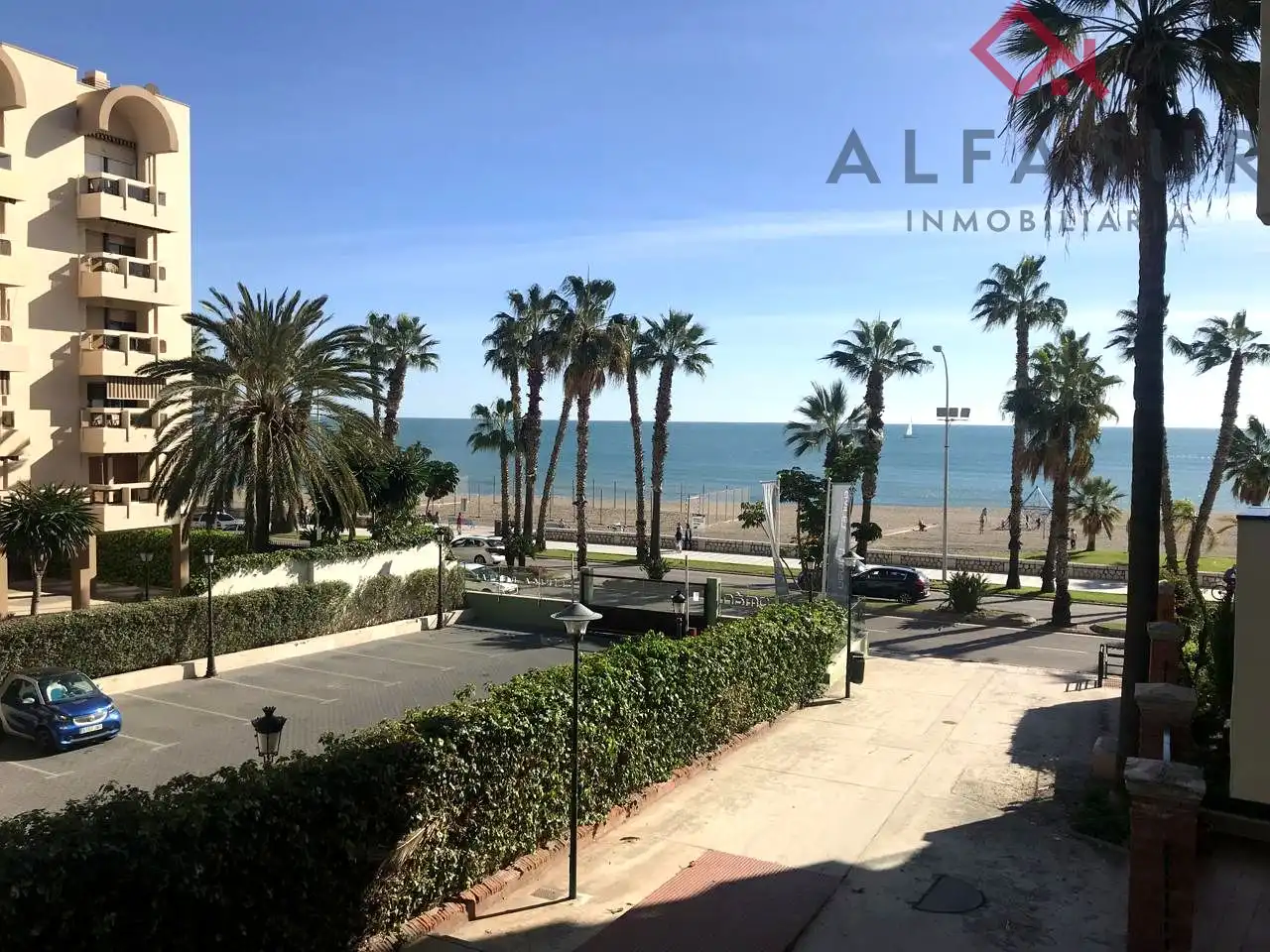 Vista exterior de Piso de alquiler en Málaga con Aire acondicionado y Parquet