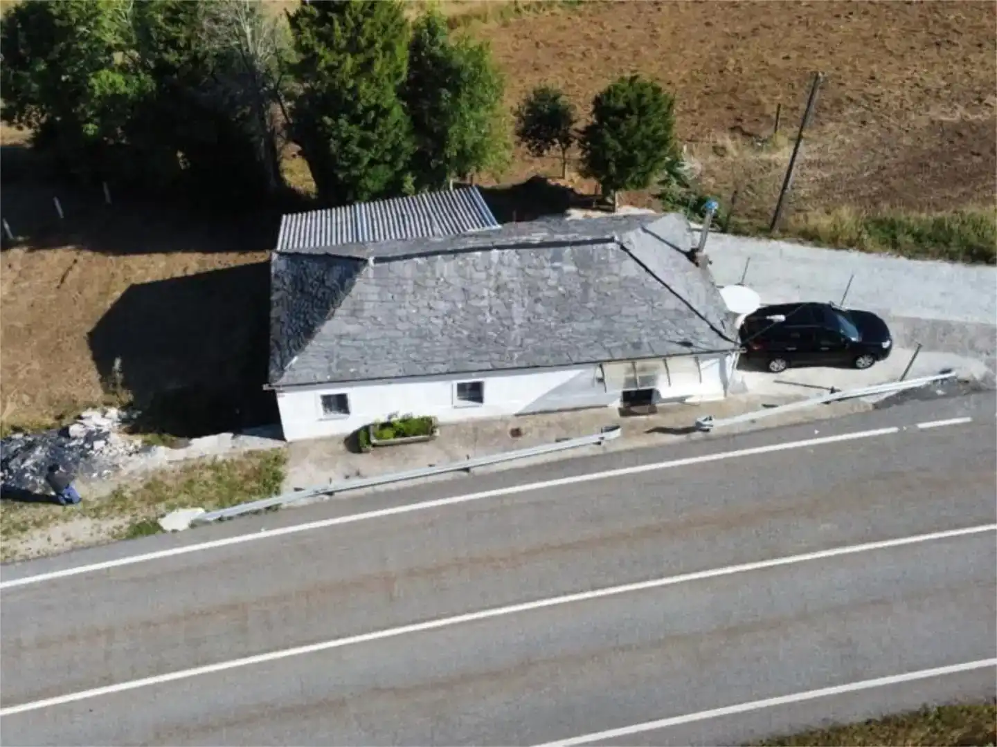 Vista exterior de Casa o xalet en venda en A Fonsagrada 