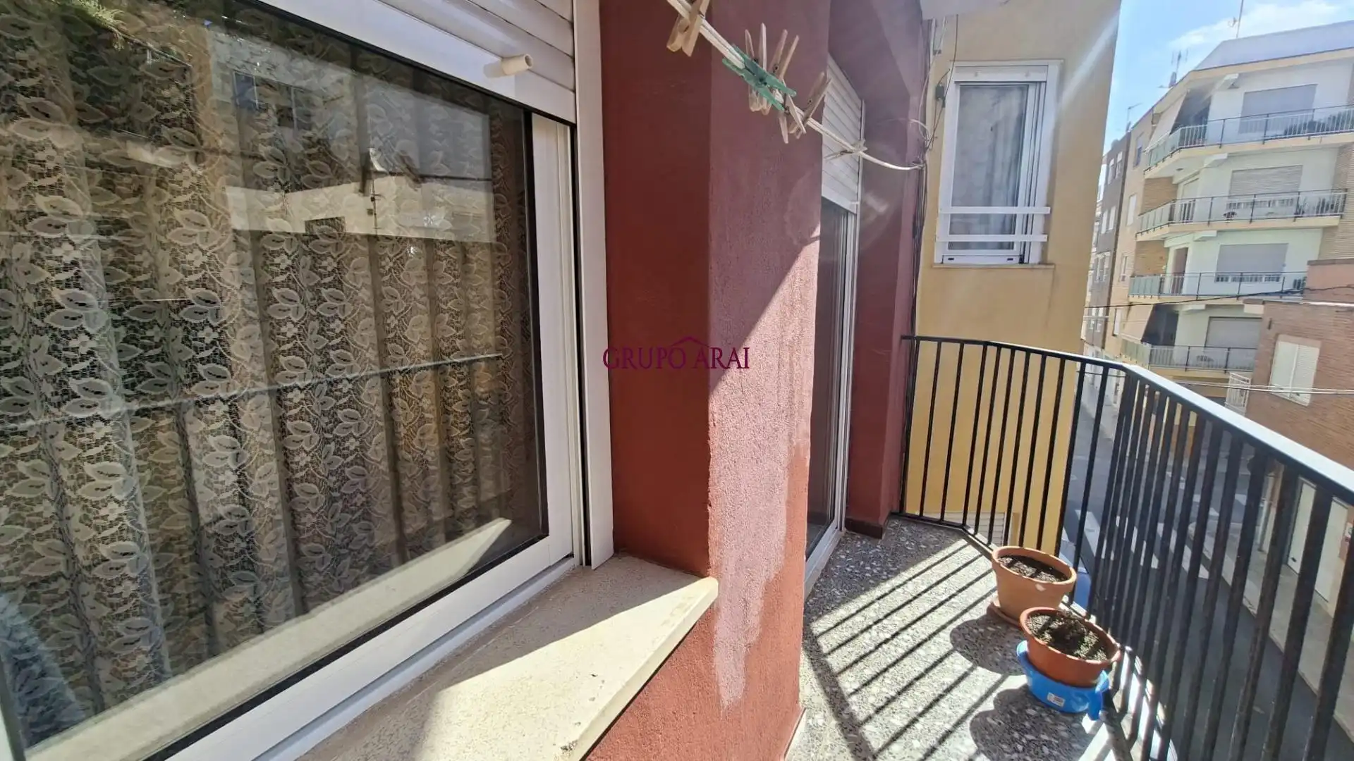 Balcony of Flat for sale in Aspe  with Balcony