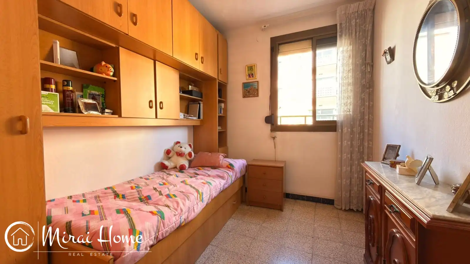 Bedroom of Flat for sale in Can Bassa
