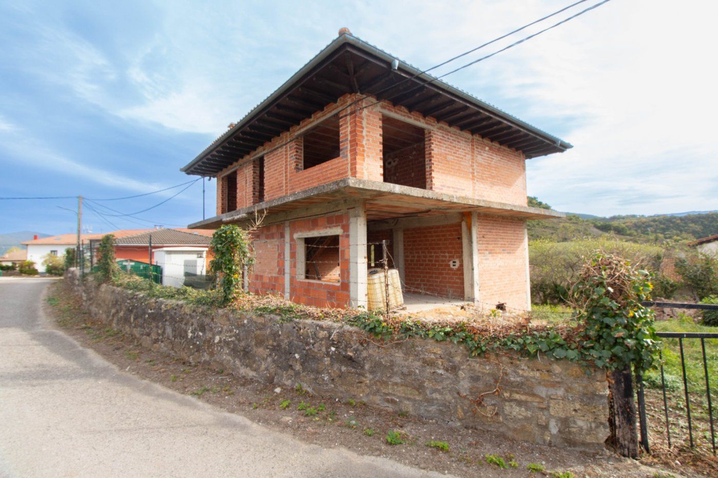 Exterior view of House or chalet for sale in Valle de Mena  with Private garden